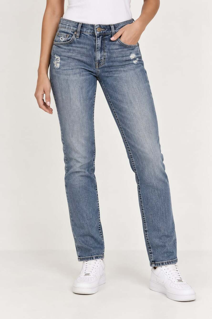 MOTHER The Looker Distressed Skinny Jeans Size 26 Blue